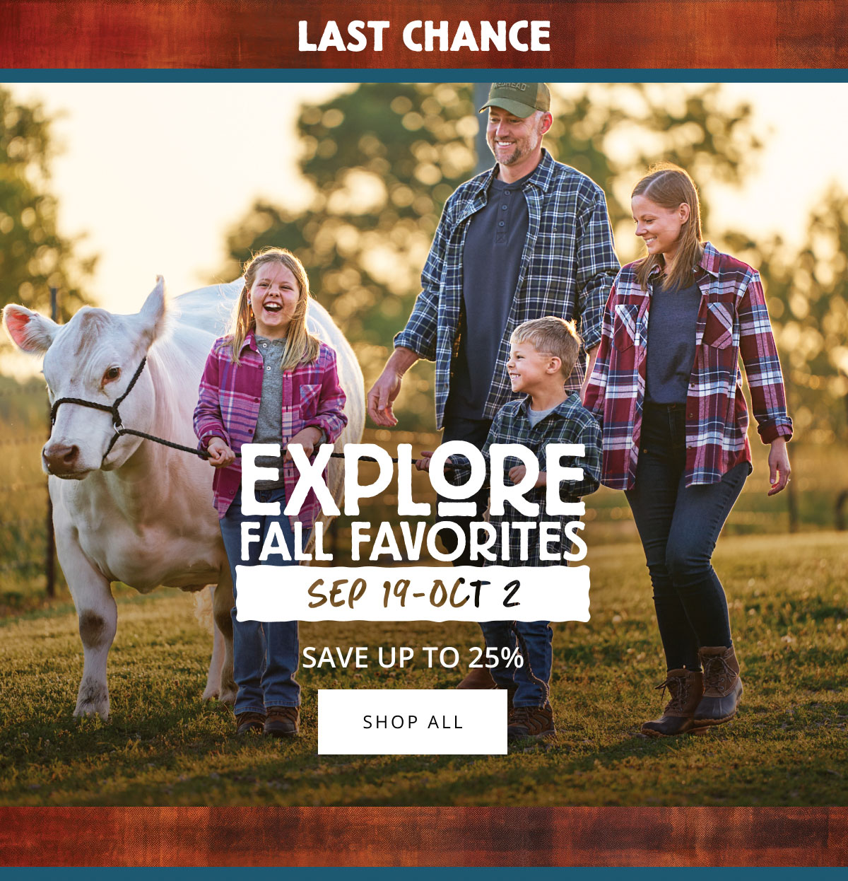 Explore Fall Favorites Last Chance