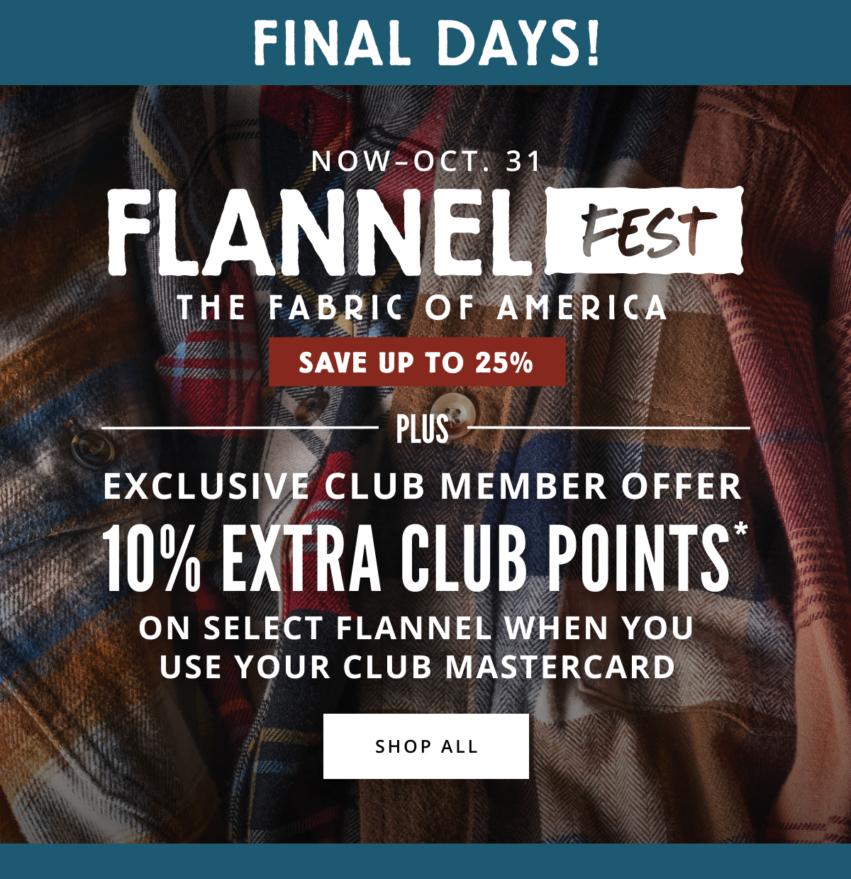 Flannel Fest Last Chance