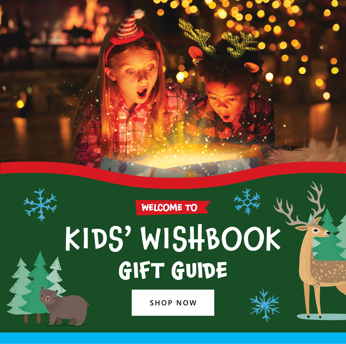 Gift Guide With Wishbook and Santa's Wonderland