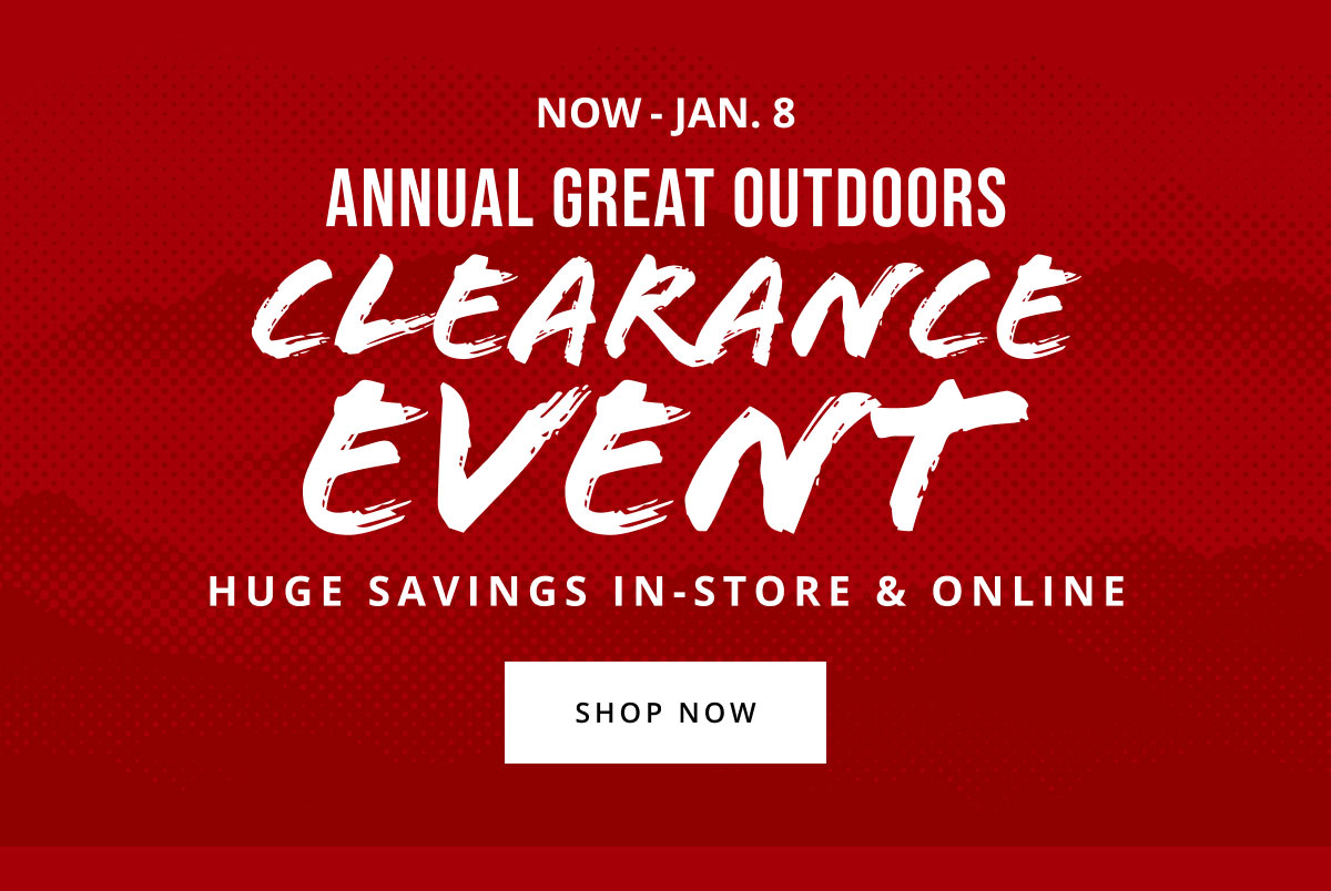 Annual Great Outdoors Clearance Event